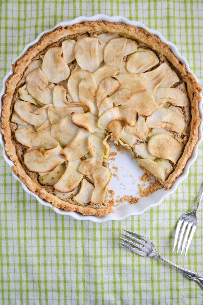 Apple Almond Tart